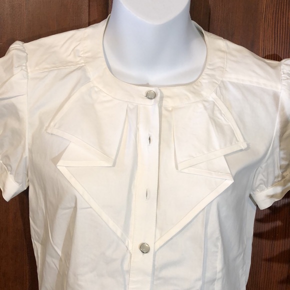 Dressy Top with Front Accent - Picture 2 of 9